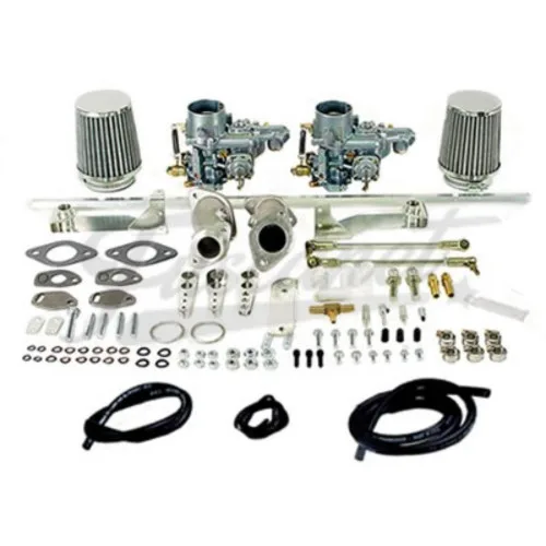 KIT CARBURADOR EMPI VW FUSCA 34MM COMPLETO CABEÇOTE ENTRADA SIMPLES EMPI # 47-7401-0