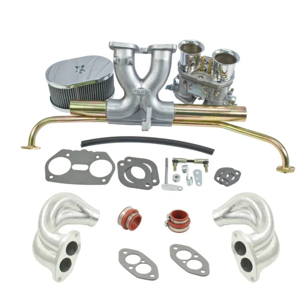 KIT CARBURADOR FUSCA EMPI COLETOR CENTRAL IDF 40MM 47-7315