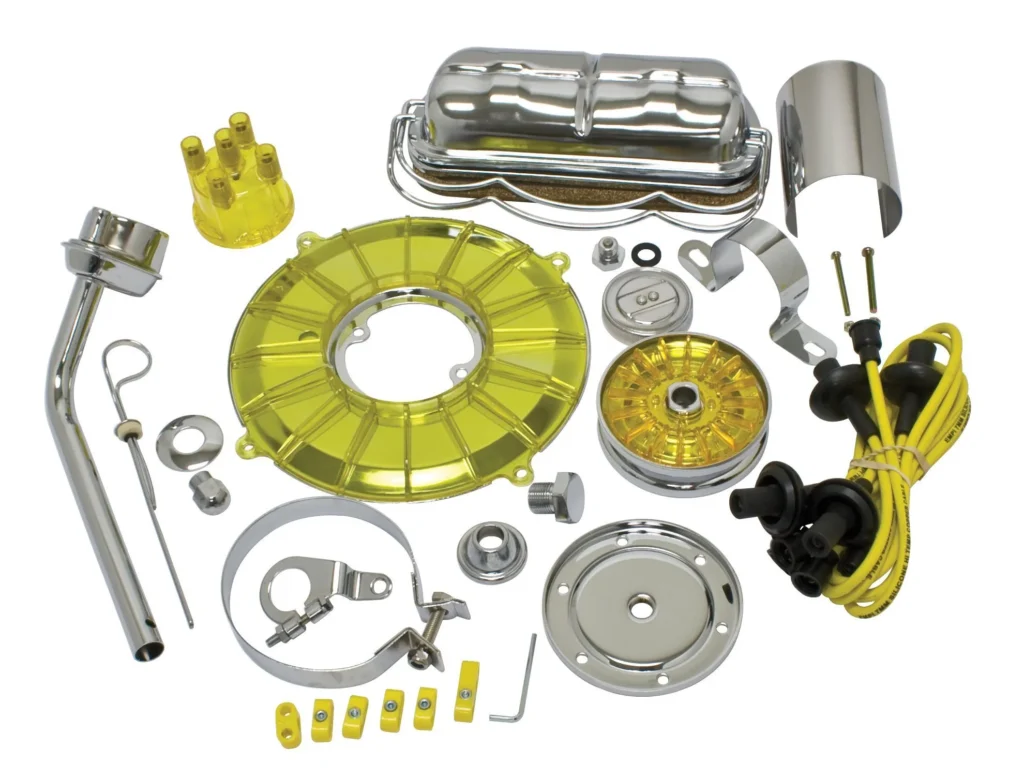 KIT CROMADO EMPI DECORATIVO 19PÇS AMARELO EMPI # 8655