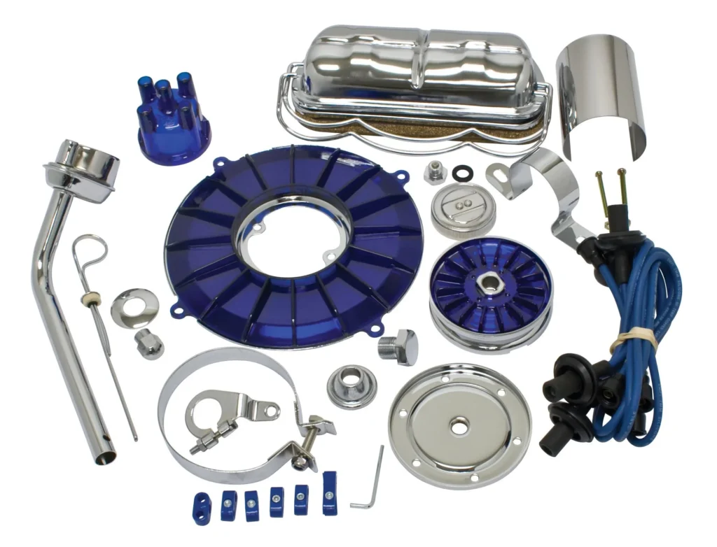 KIT CROMADO EMPI DECORATIVO 19PÇS AZUL EMPI # 8654