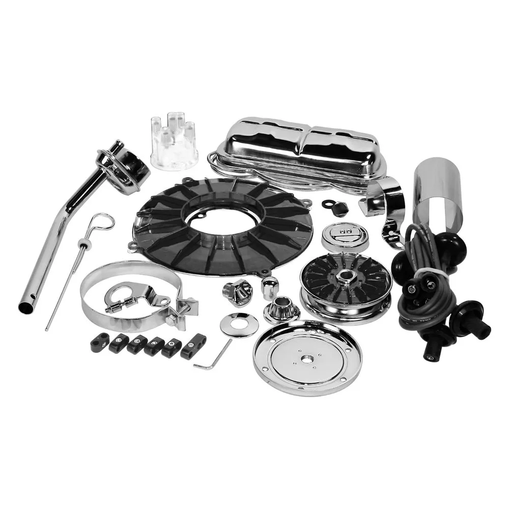 KIT CROMADO EMPI DECORATIVO 19PÇS TRANSPARENTE EMPI # 8656