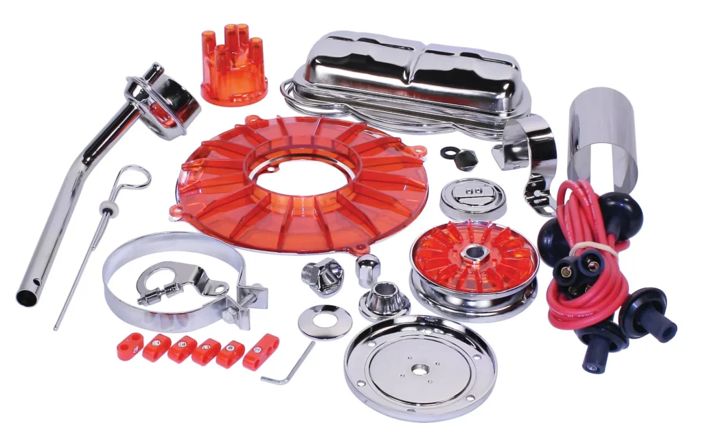 KIT CROMADO EMPI DECORATIVO 19PÇS VERMELHO EMPI # 8653