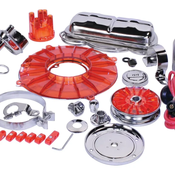 KIT CROMADO EMPI DECORATIVO 19PÇS VERMELHO EMPI # 8653