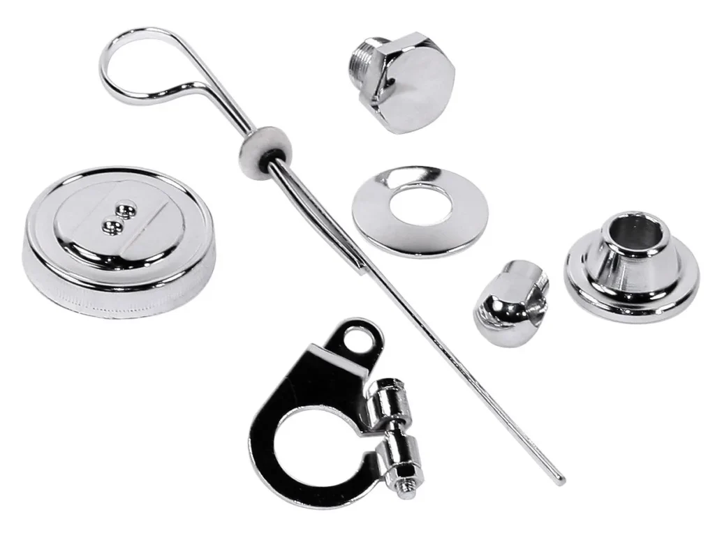 KIT CROMADO PARA MOTOR VW FUSCA / KOMBI / BRASILIA / KARMANN GHIA - EMPI 00-8740-0