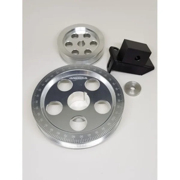 KIT DE POLIA POLIDA POLY V PARA CORREIA 5PK VW AR FUSCA