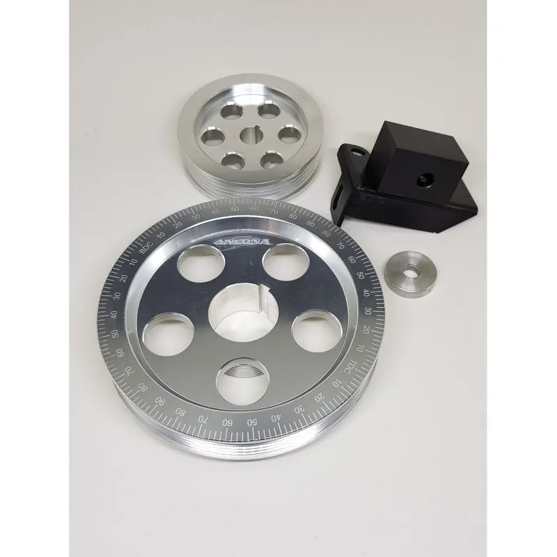 KIT DE POLIA POLIDA POLY V PARA CORREIA 5PK VW AR FUSCA