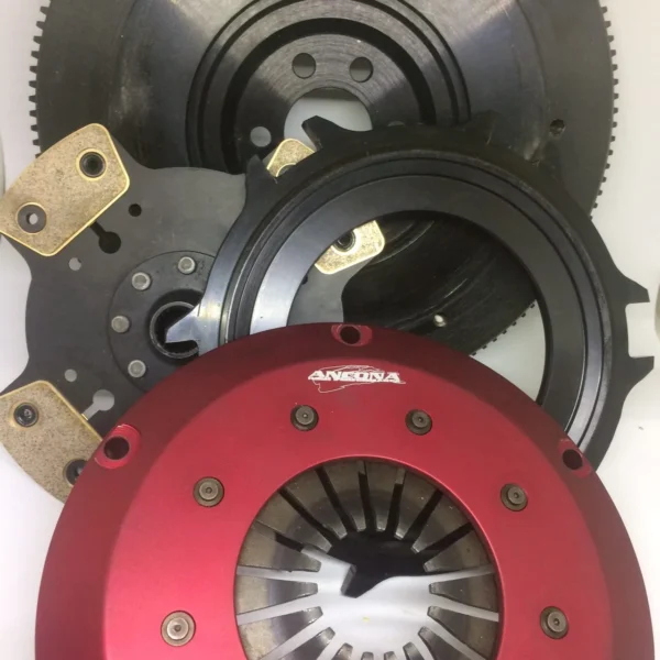 KIT EMBREAGEM ALUMINIO VW AP ANCONA 1 DISCO COM VOLANTE AÇO.