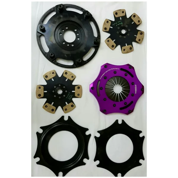 KIT EMBREAGEM MULTIDISCOS OPALA 6 CILINDROS ANCONA DUPLA COM VOLANTE