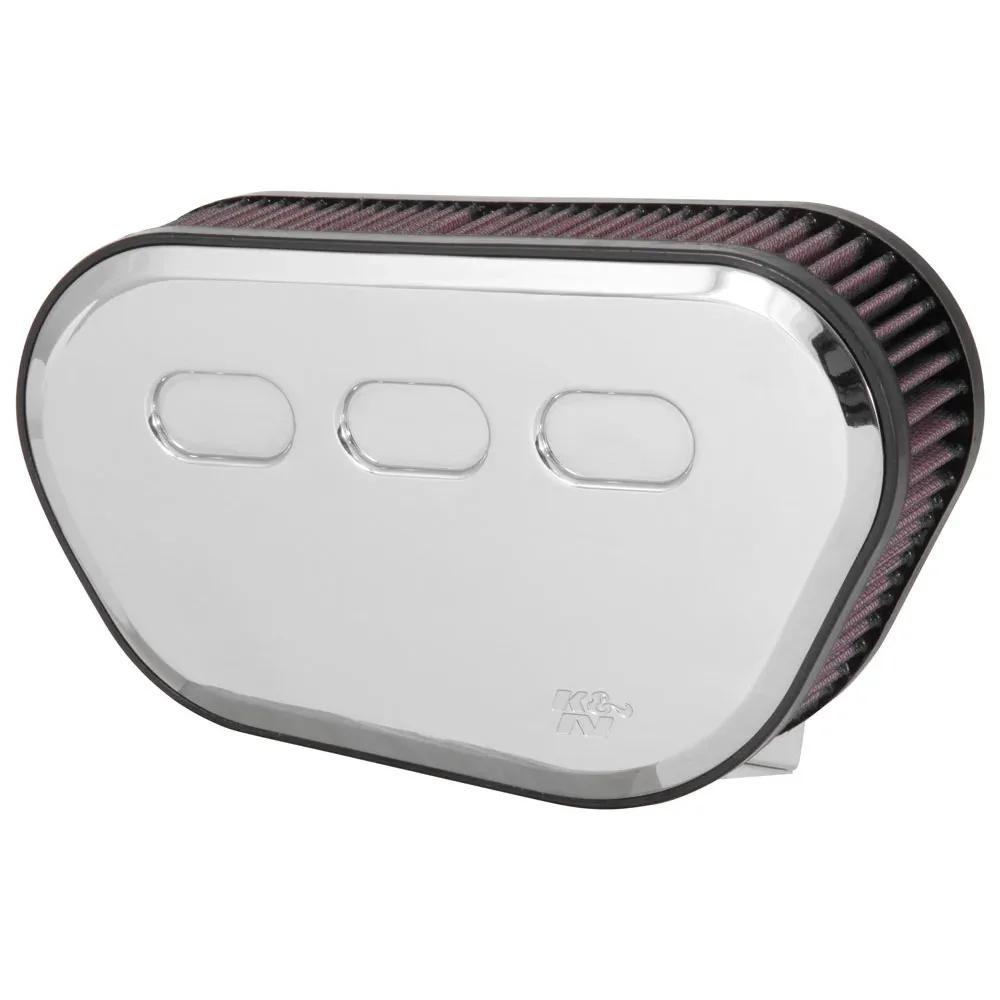 KIT INTAKE K&N PARA MOTO HARLEY DAVIDSON MOTOR M8(MILWAUKEE EIGHT) MOD. MOTOR 107 e 114 2018+ RK-3948 + 6.84 HP