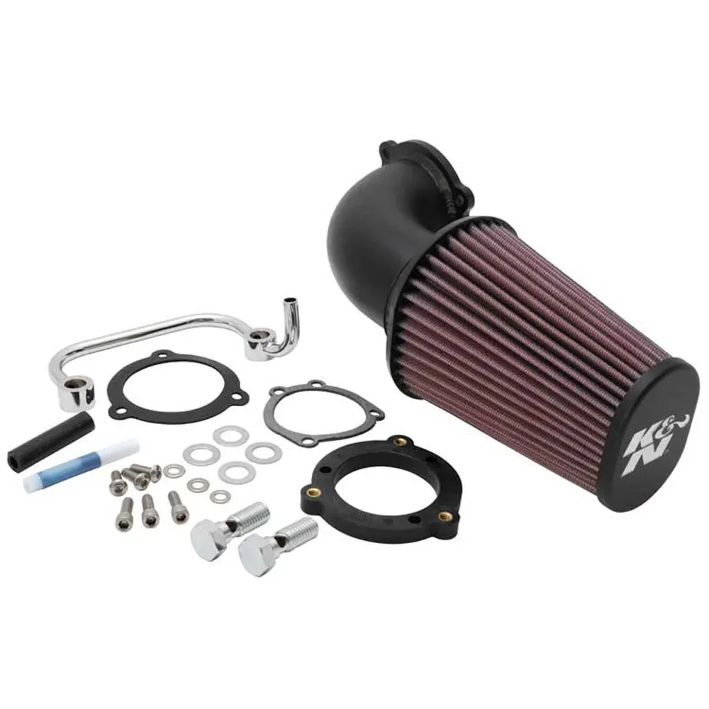 KIT INTAKE K&N PARA MOTO HARLEY DAVIDSON SPORTSTER 883 E 1200 MOD. MOTOR 54 e 74 2014 2021 + 8.57 HP 57-1126