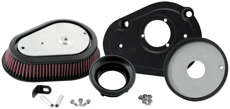 KIT INTAKE K&N PARA MOTO HARLEY VÁRIOS MODELOS +6.54HP RK-3931