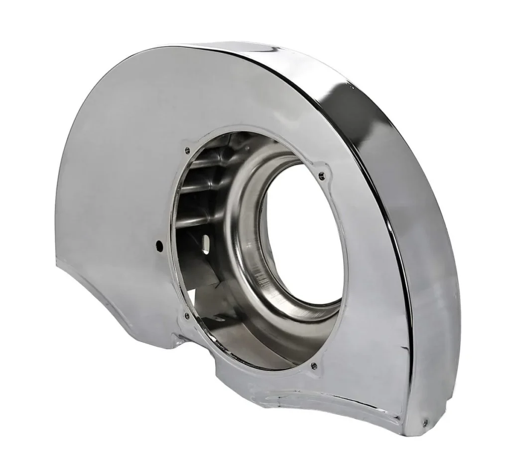 LATA CAIXA DA VENTOINHA EMPI PARA VW AR FUSCA PARA RADIADOR DESLOCADO EMPI#00-8887-7