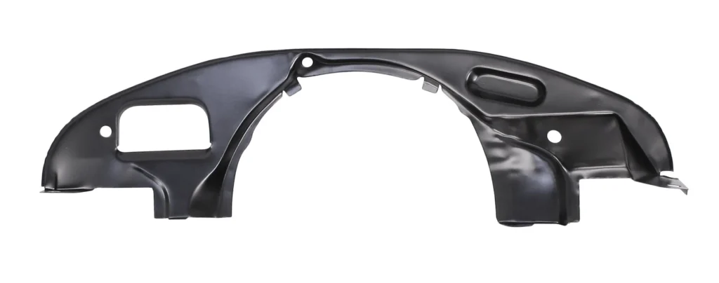 LATA CHAPA TRASEIRA PRETA MOTOR FUSCA 1300 / 1500 / 1600 COM RADIADOR DESLOCADO EMPI #00-8952-0