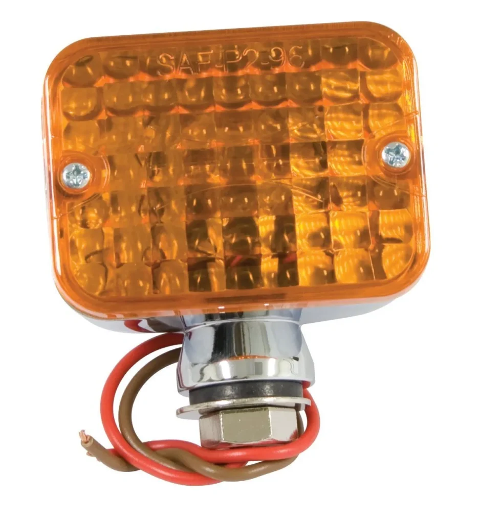 LUZ TRASEIRA DE FREIO AUXILIAR VW AR FUSCA EMPI AMARELA 9335