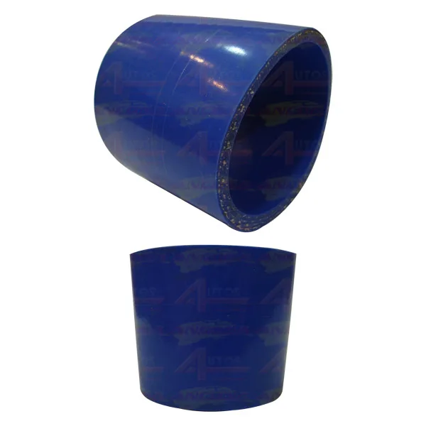 MANGUEIRA DE SILICONE AZUL RETA 2 X 60 mm