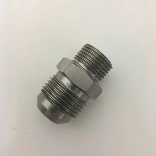 NIPLE DE ACO INOX ENTRADA 10AN PARA BOMBA BOSH 044