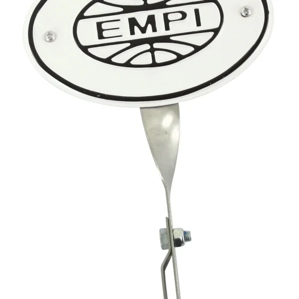 PLACA EMBLEMA EMPI COM SUPORTE VW FUSCA 15-2040-0