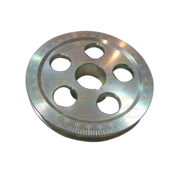 POLIA VIRABREQUIM VW AR TAMANHO 6 0,40MM GRADUADA POLIDA