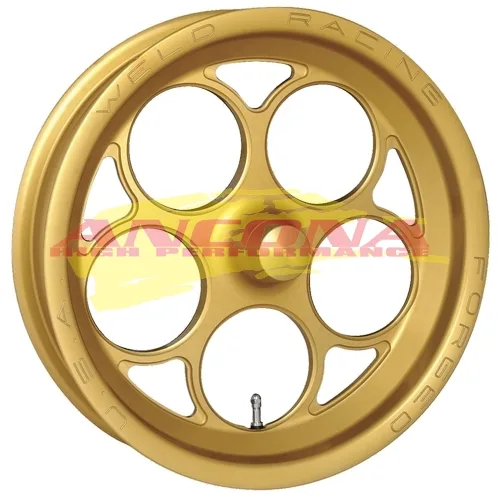 RODA WELD MAGNUM 2.0 15 x 3.5 x 1.75 DOURADA CUBO RÁPIDO 786-15000