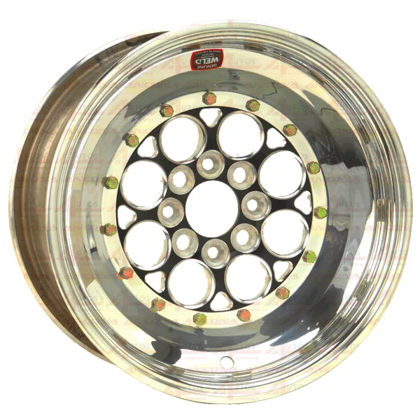 RODA WELD MAGNUM PRETA 15x3.5 x 1.75