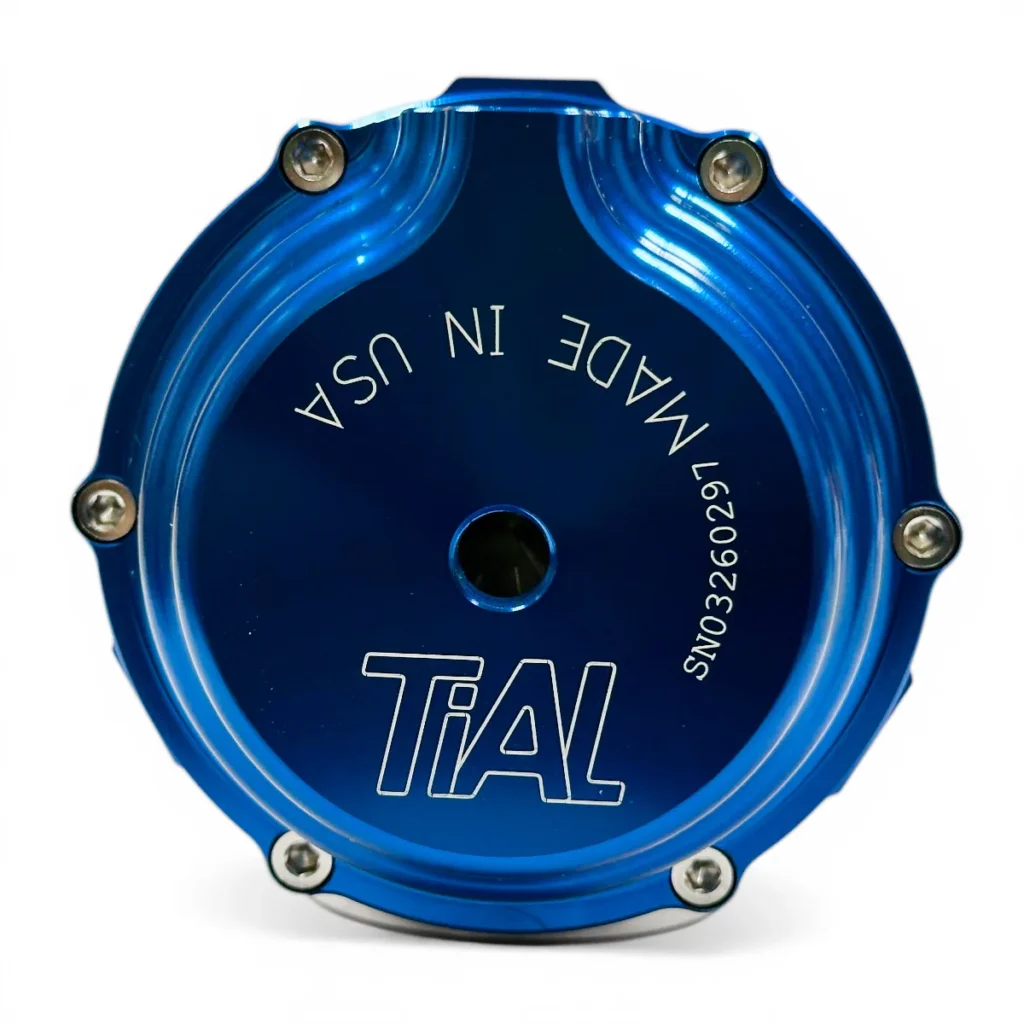Válvula WasteGate Tial MVR 44mm Cor Azul