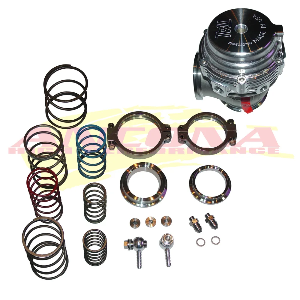 Válvula WasteGate Tial MVS 38mm Cor PRATA