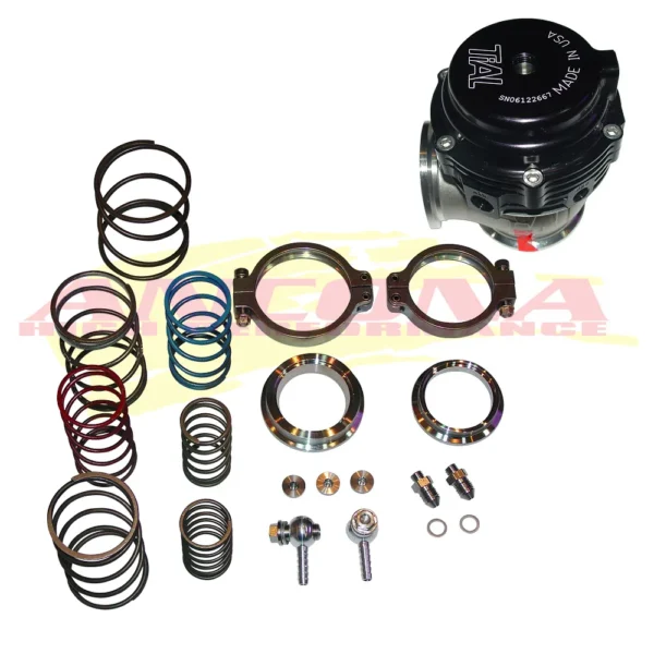 Válvula WasteGate Tial MVS 38mm Cor PRETA