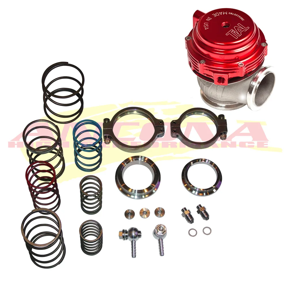 Válvula WasteGate Tial MVS 38mm Cor VERMELHA