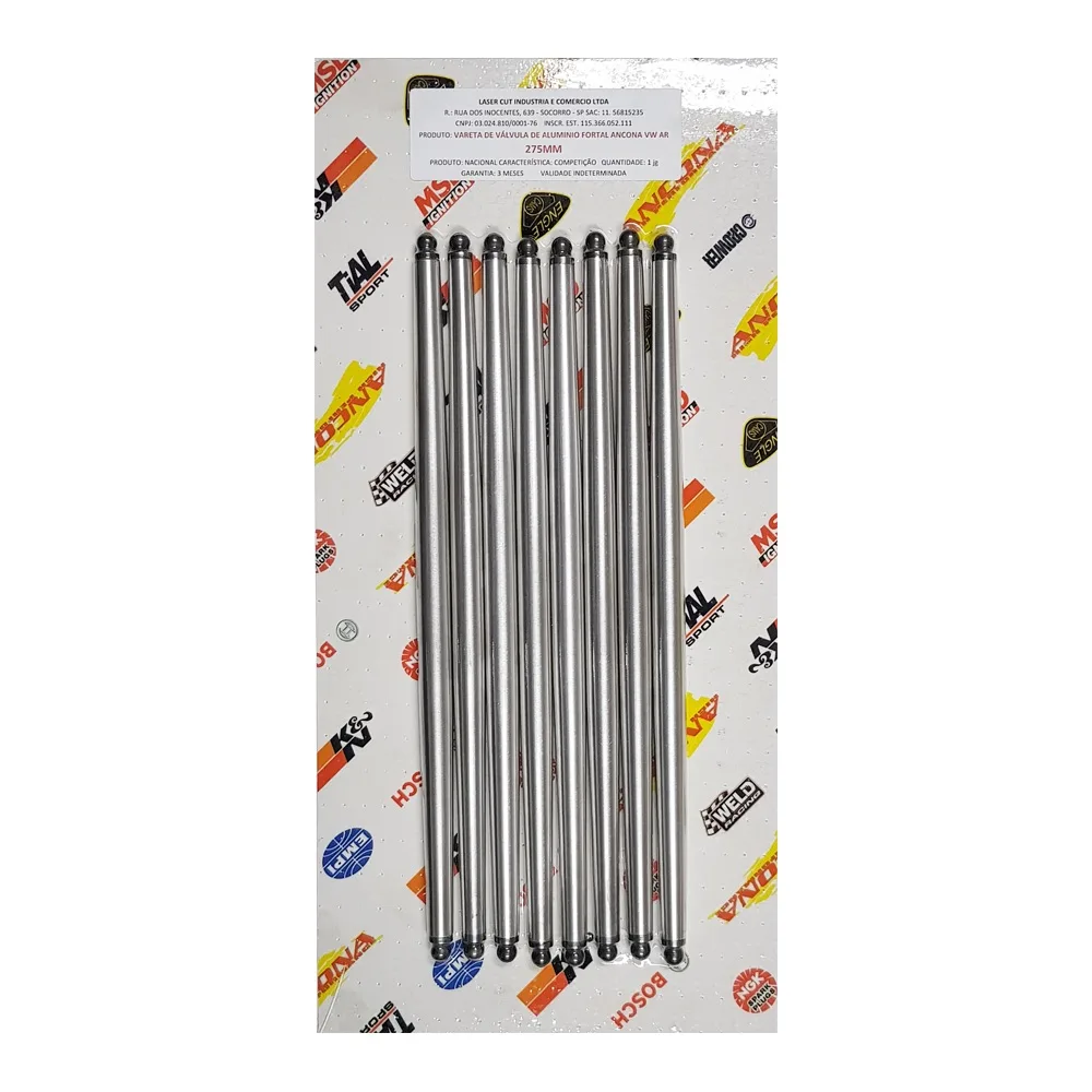 VARETA DE VÁLVULA DE ALUMINIO FORTAL ANCONA VW AR 275MM