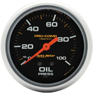 5421 MANOMETRO OIL PRESS C/LIQ. 0-100 PSI