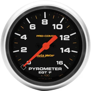 5453 MANOMETRO TEMPERATURA ESCAPE 0-1600 °F