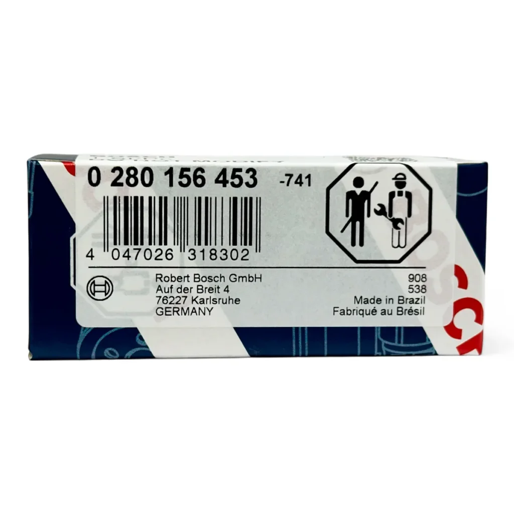 6 BICOS INJETORES 65 LBS/H BOSCH ORIGINAL #0280.156.453