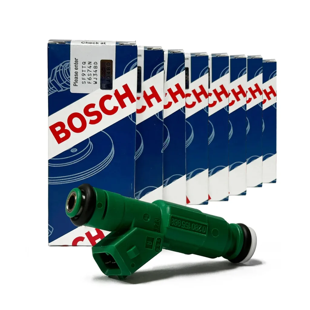 bico injetor 42 lbs bosch — 8 BICOS INJETORES 42 LBS/H BOSCH ORIGINAL ALTA IMPEDÂNCIA #0280.155.968