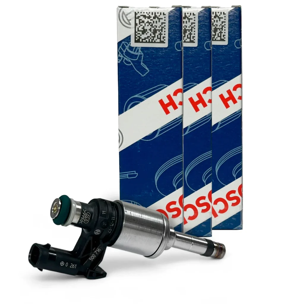 bico injetor Bosch 0261500716 — 3 BICOS INJETORES BOSCH GDI VW UP / POLO / VIRTUS / T-CROSS / GOLF / TIGUAN 1.0 / 1.4 TS