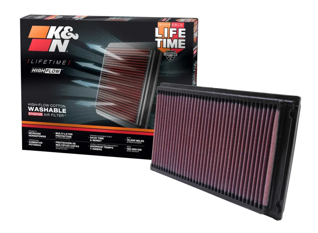 FILTRO ESPORTIVO K&N PARA GOL MI/ GOL 1000 16V TURBO / PATHFINDER/NISSAN 300ZX 33-2031-2 — FILTRO ESPORTIVO K&N PARA GOL