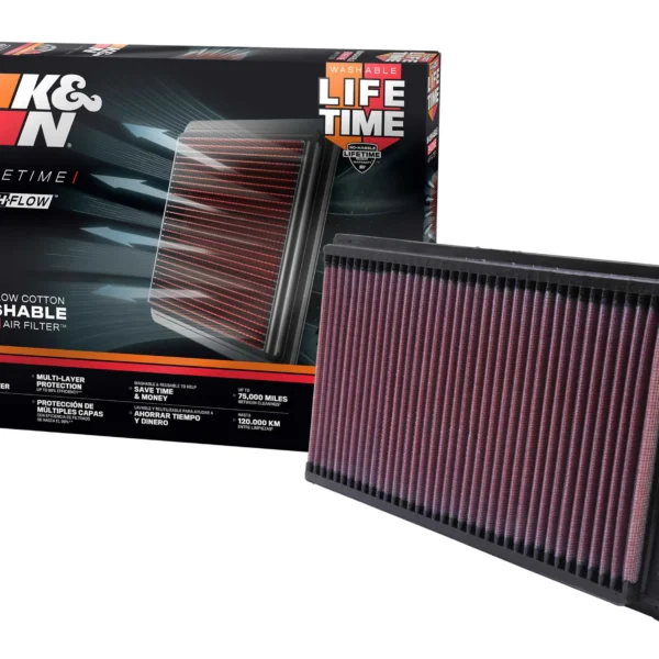 FILTRO ESPORTIVO K&N PARA GOL MI/ GOL 1000 16V TURBO / PATHFINDER/NISSAN 300ZX 33-2031-2 — FILTRO ESPORTIVO K&N PARA GOL