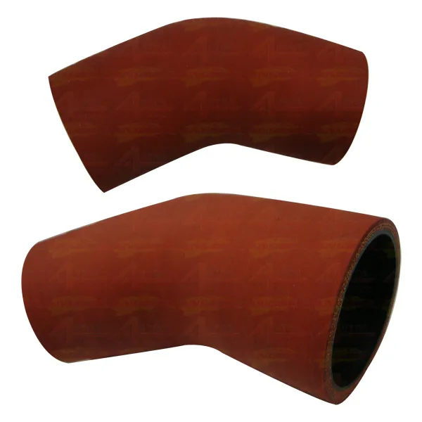 MANGUEIRA PRESSURIZAÇÃO DE SILICONE MARRON DE 45º X 2.0