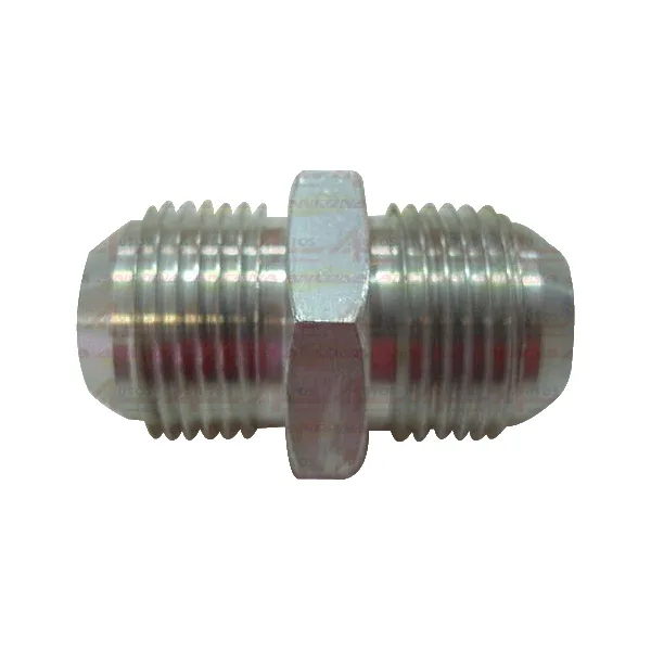 NIPLE ALUMINIO 12AN X 12AN