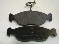 PASTILHAS DE FREIO DE COMPETIÇÃO PARA PEUGEOT 306 XS DIANTEIRA FERODO FDB876A A
