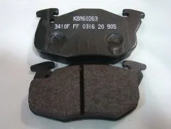 PASTILHAS DE FREIO DE COMPETIÇÃO PARA RENAULT/PEUGEOT DIANTEIRA FERODO FDB393 A