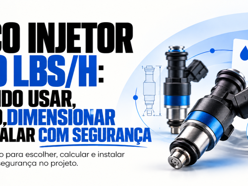 Bico injetor 210 lbs/h: quando usar, como dimensionar e instalar com segurança