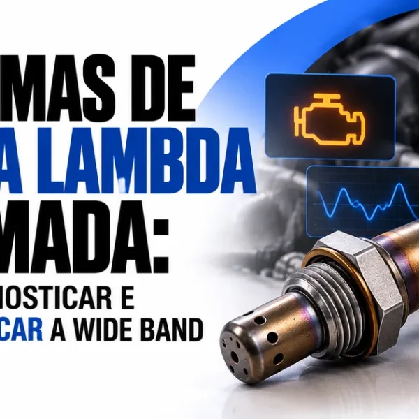 Sintomas de Sonda Lambda Queimada: como diagnosticar e quando trocar a wide band